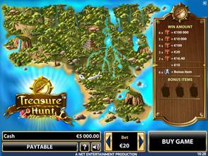 Treasure Hunt Scratch Card Screenshot